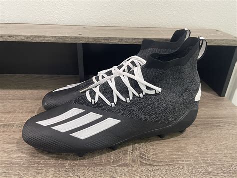 Theyre the fastest in football for a reason ultralight materials keep the upper breathable when you make a rush to the end zone, helping balance traction with comfortmaking all the difference when its a game of inches. . Adidas adizero primeknit football cleats